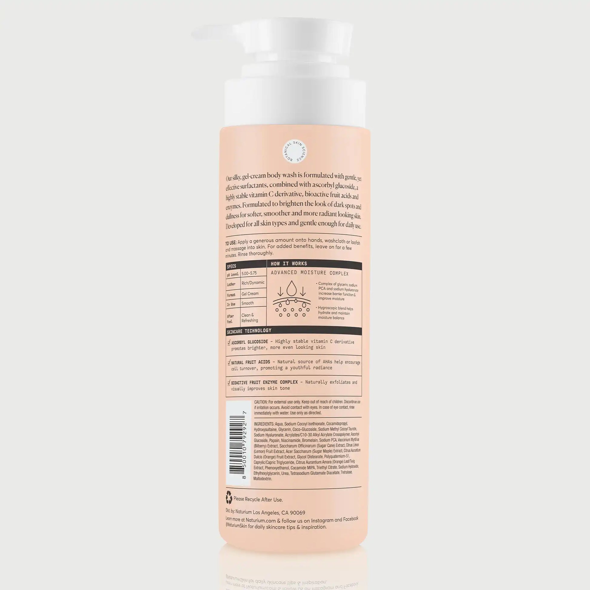the-brightener-vitamin-c-brightening-body-wash-x8 NATR-The-Brightener-Body-Wash_back.webp
