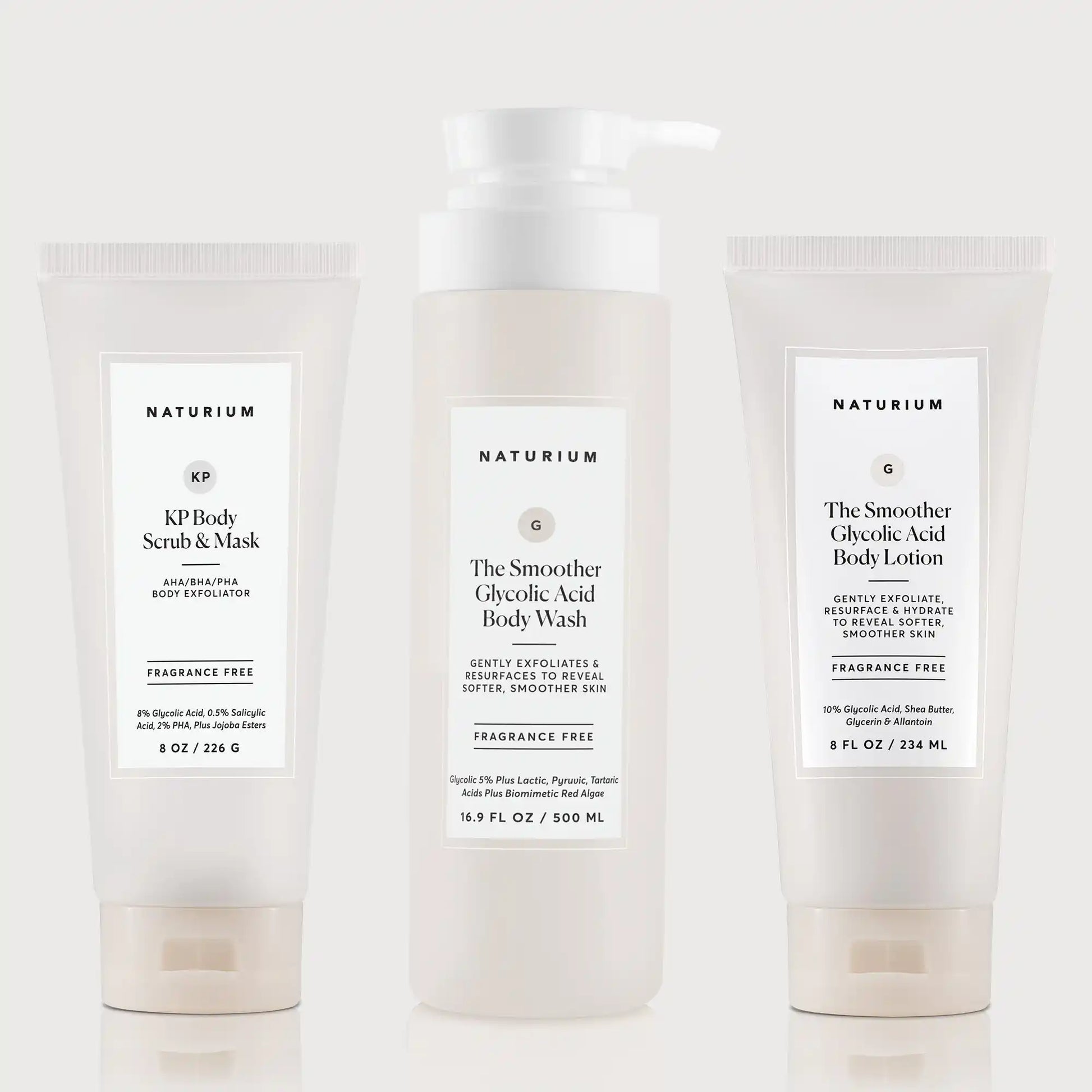 the-glycolic-acid-body-bundle-p9 NATR_KPScrub_SmootherBodyWash_SmootherLotion_Bundle_ecomm.webp